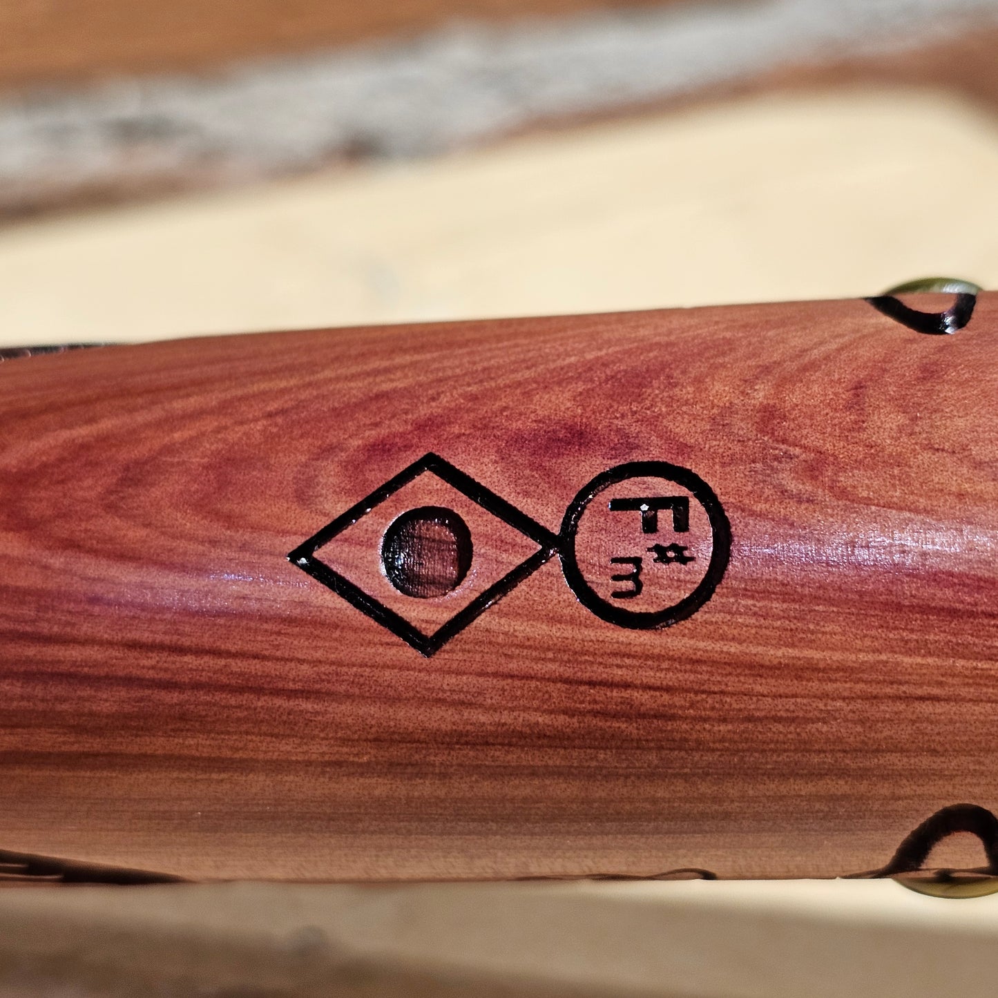 High Spirits F# Flute - Signature Hummingbird with Aromatic Cedar with Abalone Shell