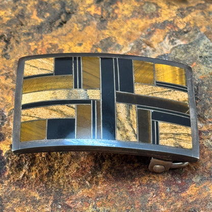 Vintage Supersmith Belt Buckle by David Rosales - Estate