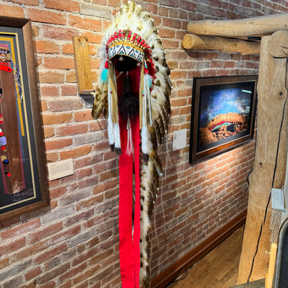 74" Victory Headdress w/ Double Trailer by Russ Kruse