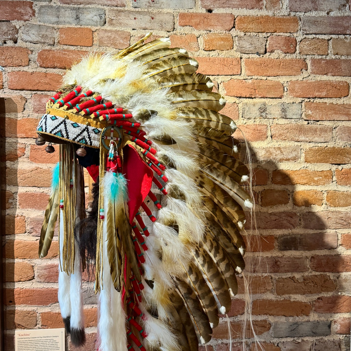 74" Victory Headdress w/ Double Trailer by Russ Kruse