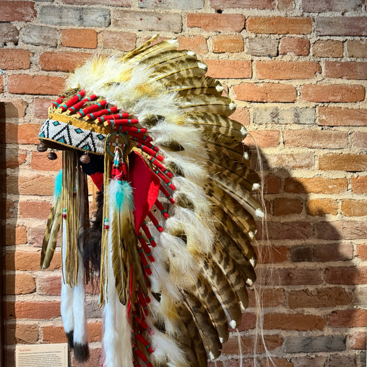 74" Victory Headdress w/ Double Trailer by Russ Kruse