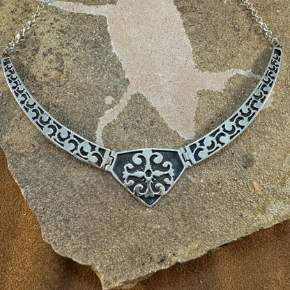 David Rosales Silver Country Sterling Silver Necklace