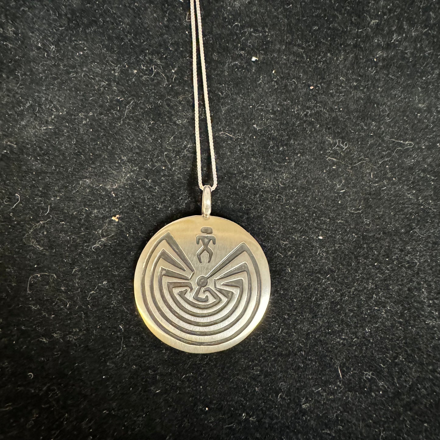 Man In The Maze Pendant Necklace by Stanley Gene