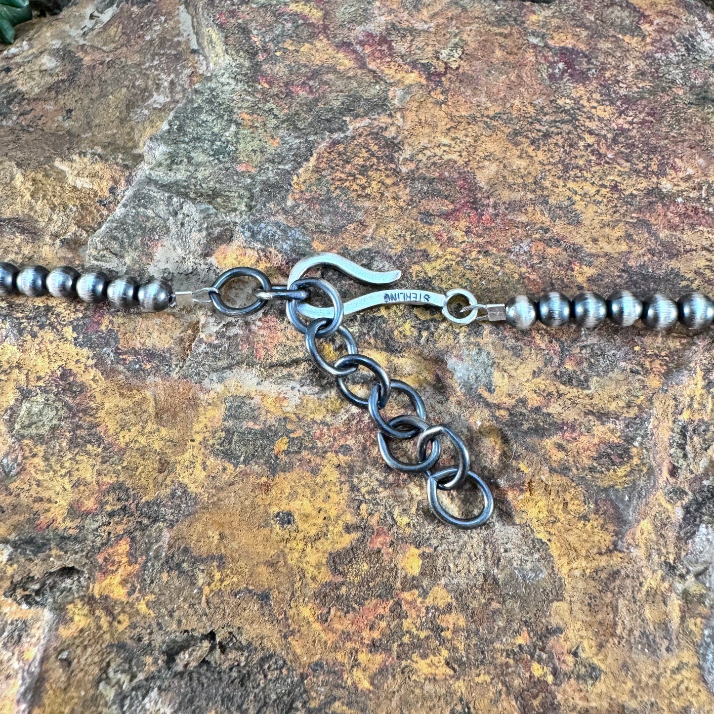 Turquoise and Spiny Oyster Beaded Necklace with Navajo Pearls