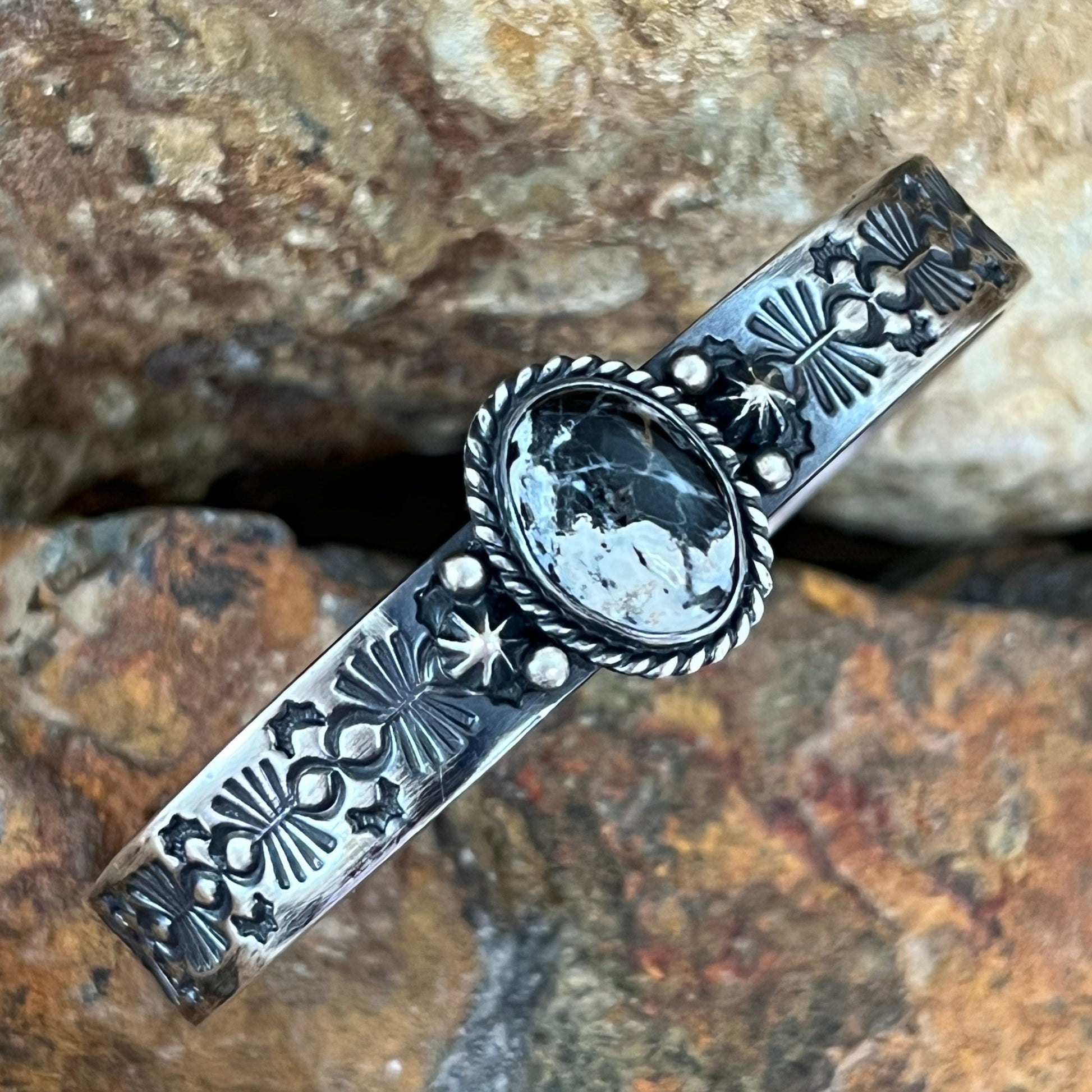 White Buffalo Sterling Silver Bracelet By Michael Thompson