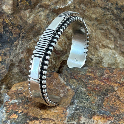 Sterling Silver Cuff Bracelet by Jonathan Nez