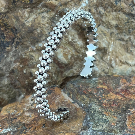 Sterling Silver Bracelet by Artie Yellowhorse