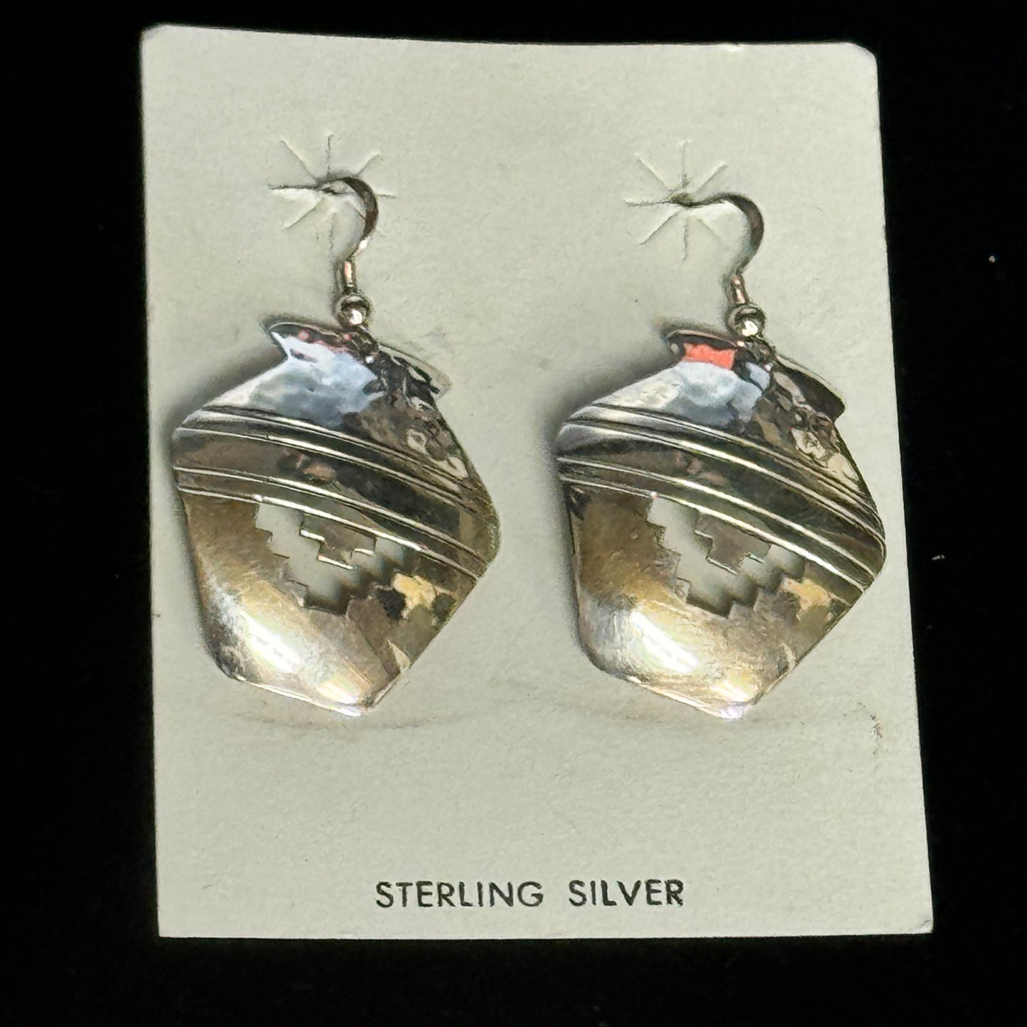 Dangle Earring Navajo Pots - Estate