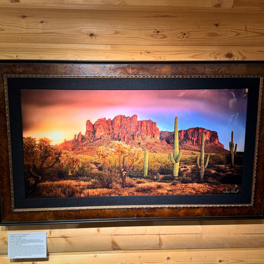 Dave Drost Photograph - 'Twilight over Superstitions'