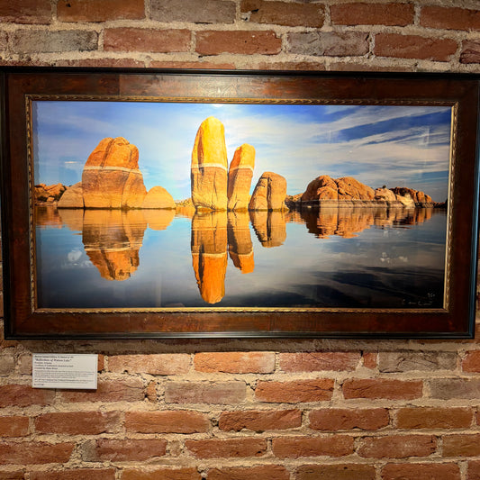 Dave Drost Photograph - 'Reflections of Watson Lake'