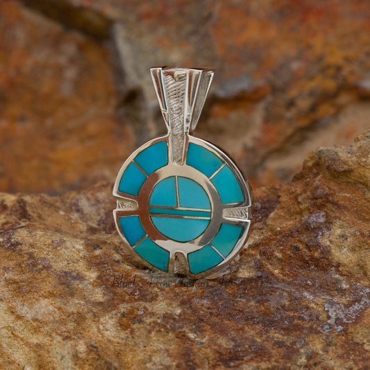 David Rosales Arizona Blue Sterling Silver Pendant