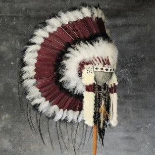 Sacred Mesa Headdress by Navajo Artists