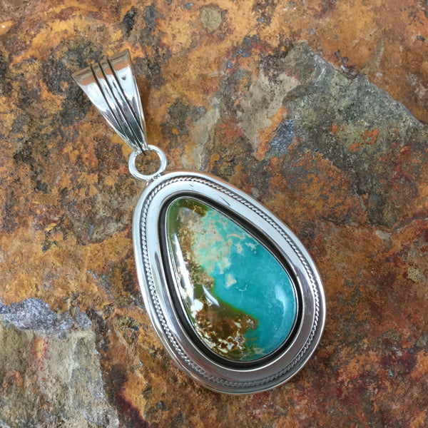 Royston Turquoise Sterling Silver Pendant