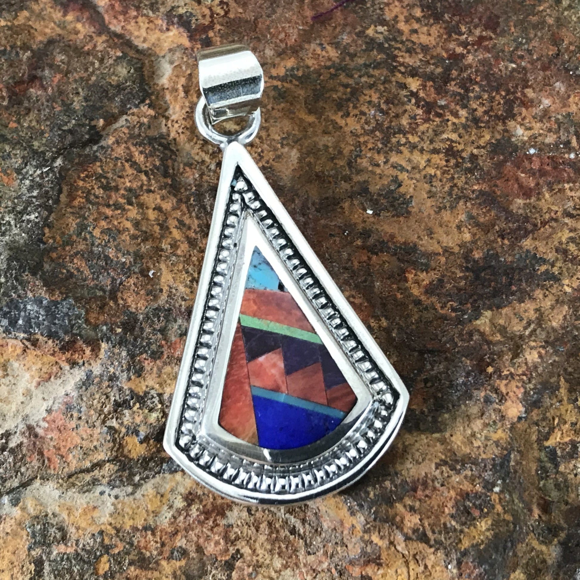 David Rosales Indian Summer Sterling Silver Pendant