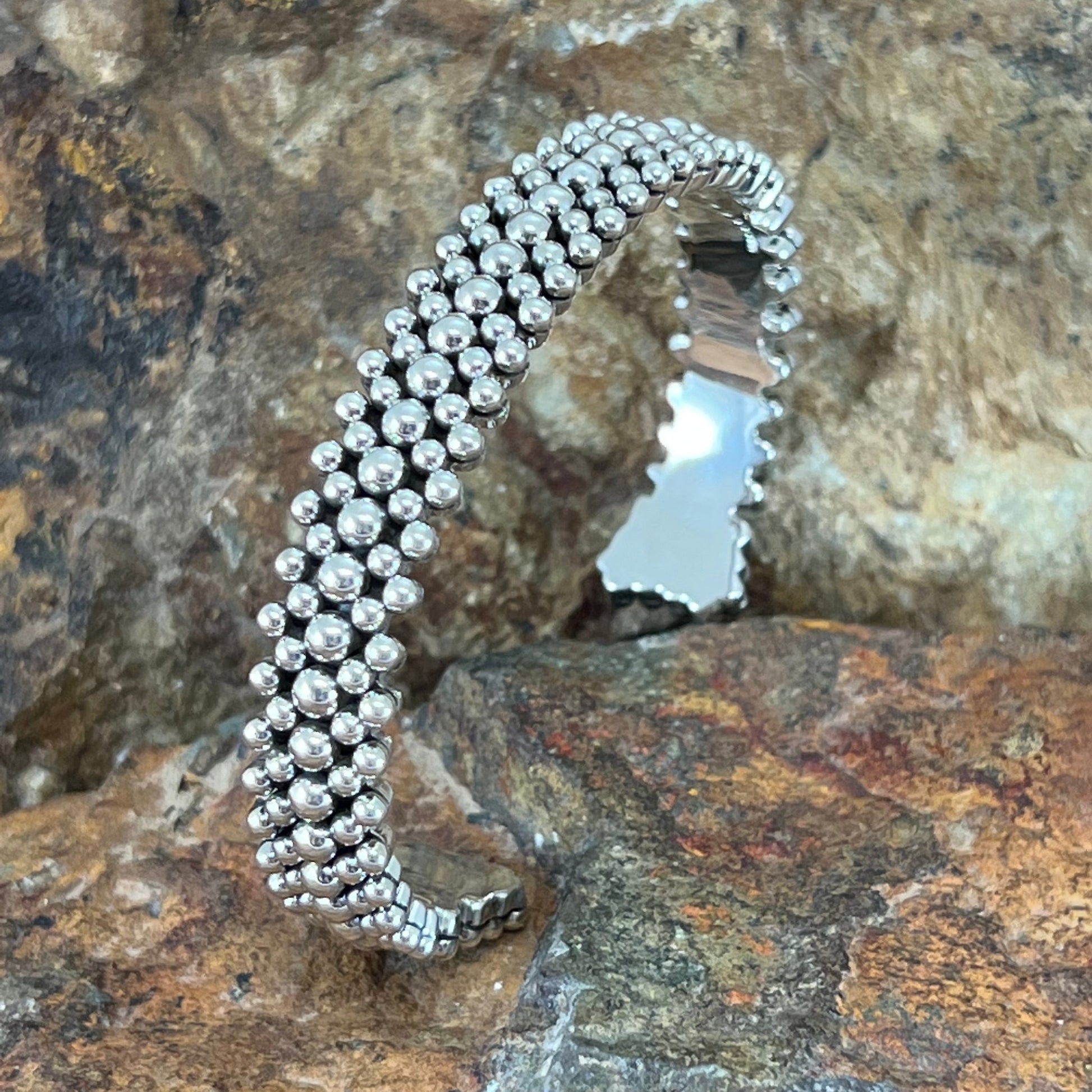 Sterling Silver Bracelet by Artie Yellowhorse