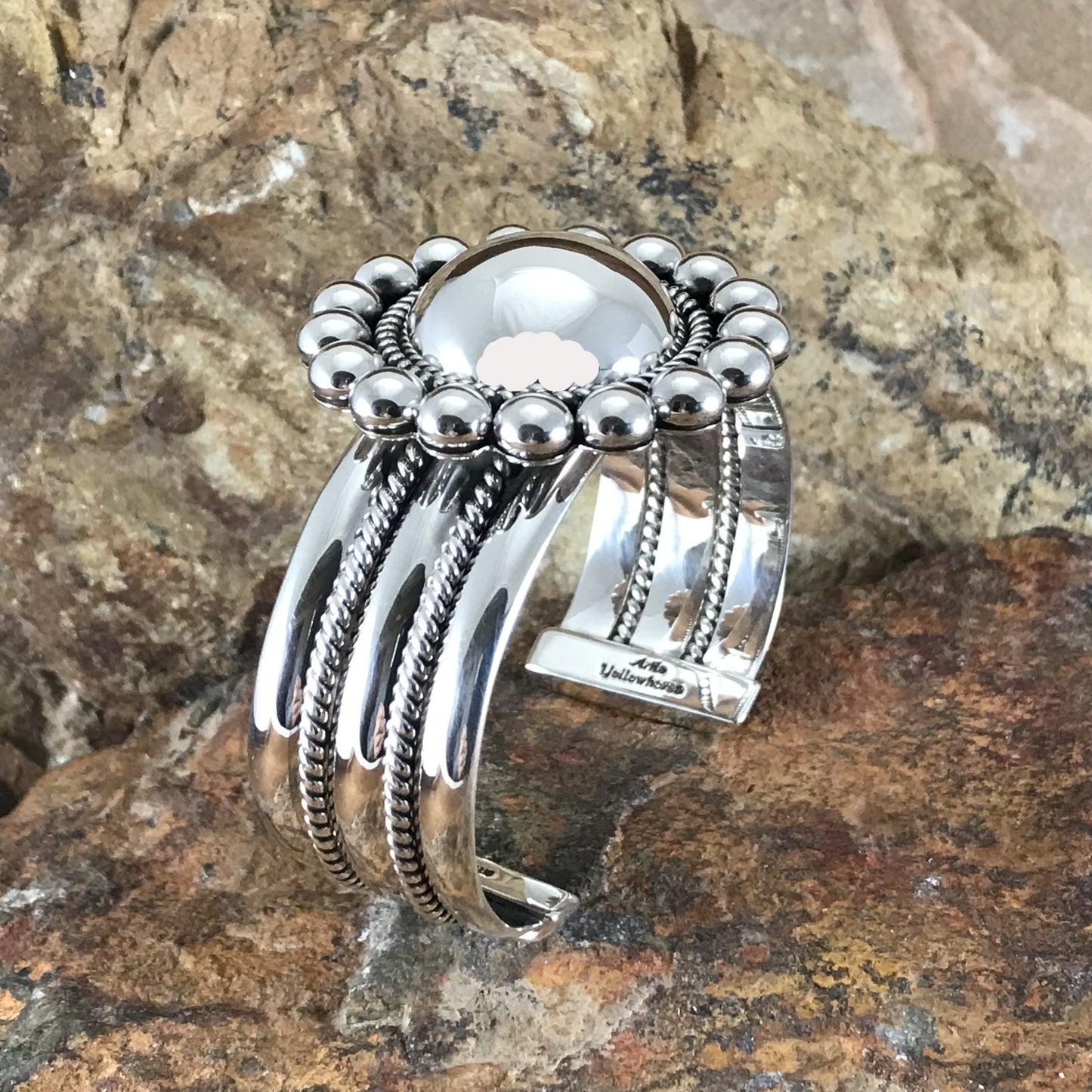 Sterling Silver Bracelet by Artie Yellowhorse