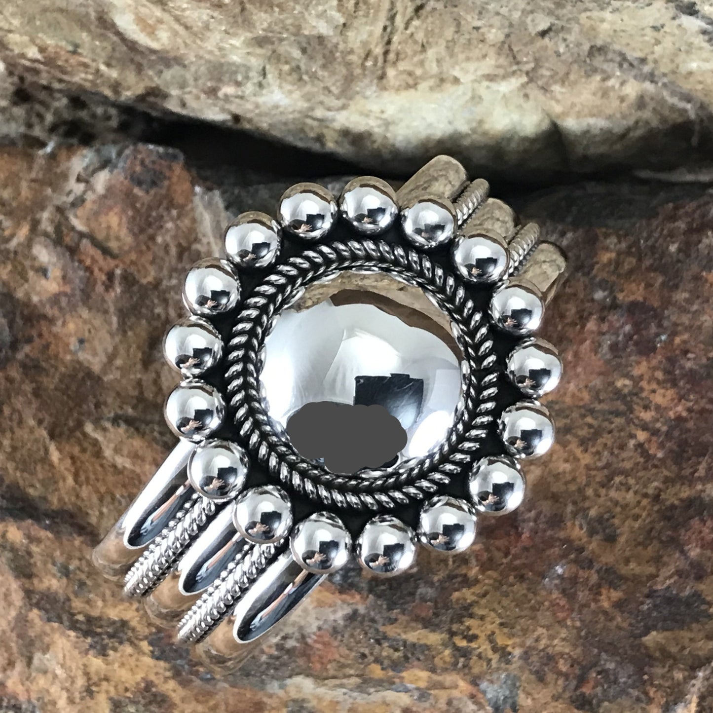 Sterling Silver Bracelet by Artie Yellowhorse