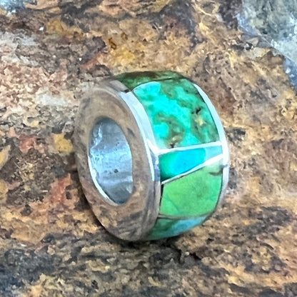 features the spectacular Green, Blue and Yellow hues of Sonoran Gold Turquoise from Mexico