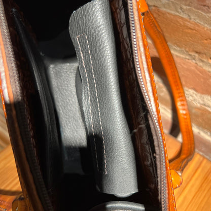 Hand Tooled 'Lone Star' Leather Handbag by Stephen Vaughn Leatherworks