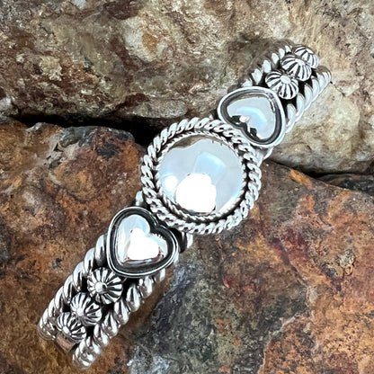 Sterling Silver Bracelet by Artie Yellowhorse