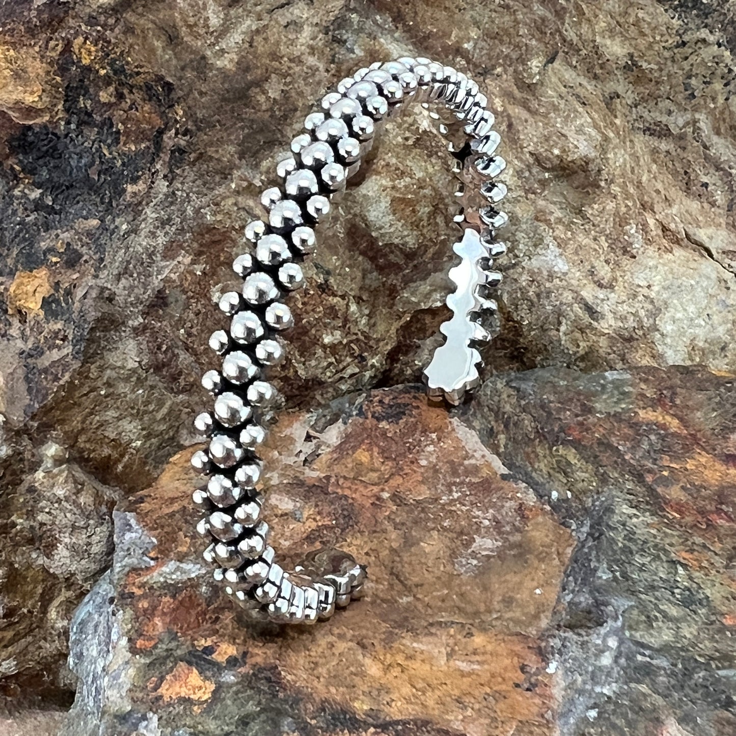 Sterling Silver Bracelet by Artie Yellowhorse