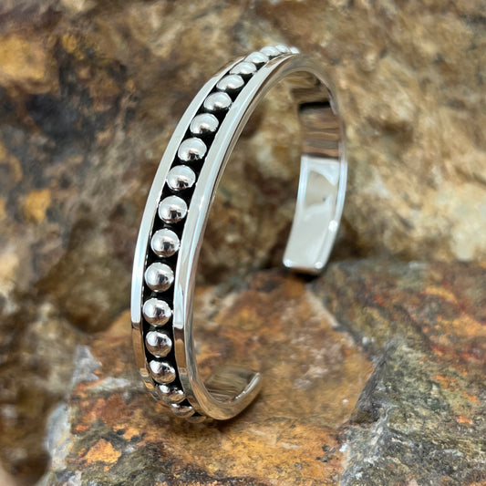 Sterling Silver Bracelet by Artie Yellowhorse