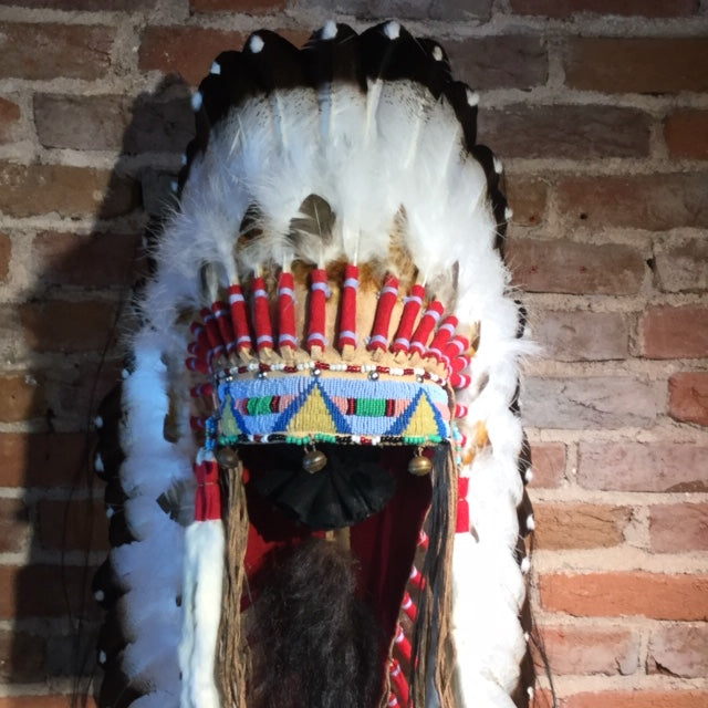 76" Victory Headdress w/ Double Trailer by Russ Kruse