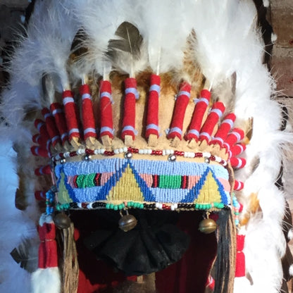 76" Victory Headdress w/ Double Trailer by Russ Kruse