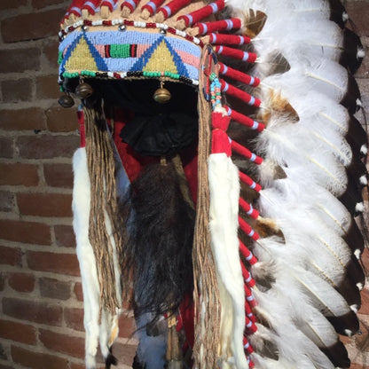 76" Victory Headdress w/ Double Trailer by Russ Kruse