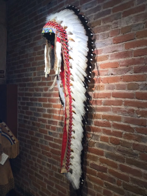 76" Victory Headdress w/ Double Trailer by Russ Kruse