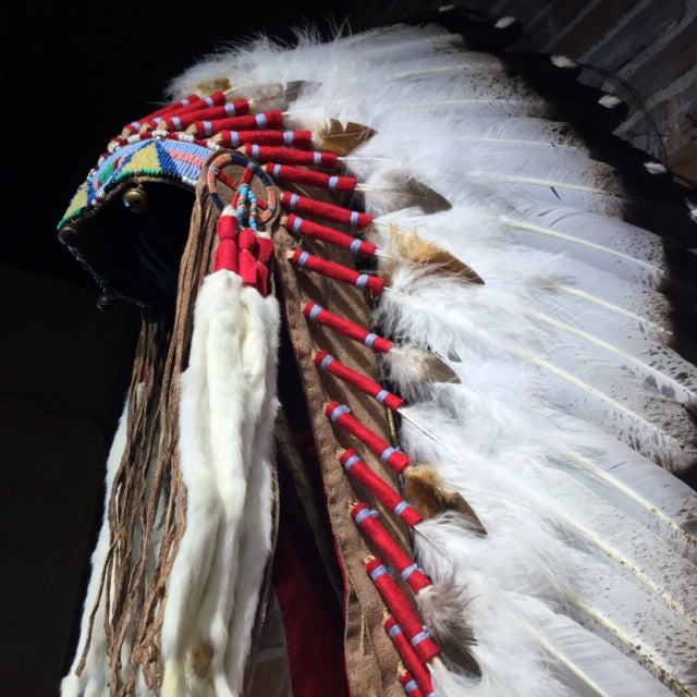 76" Victory Headdress w/ Double Trailer by Russ Kruse