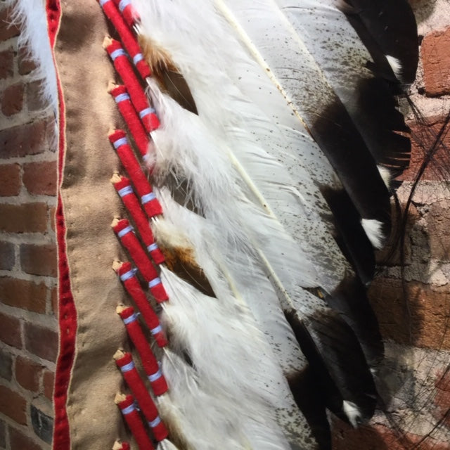 76" Victory Headdress w/ Double Trailer by Russ Kruse