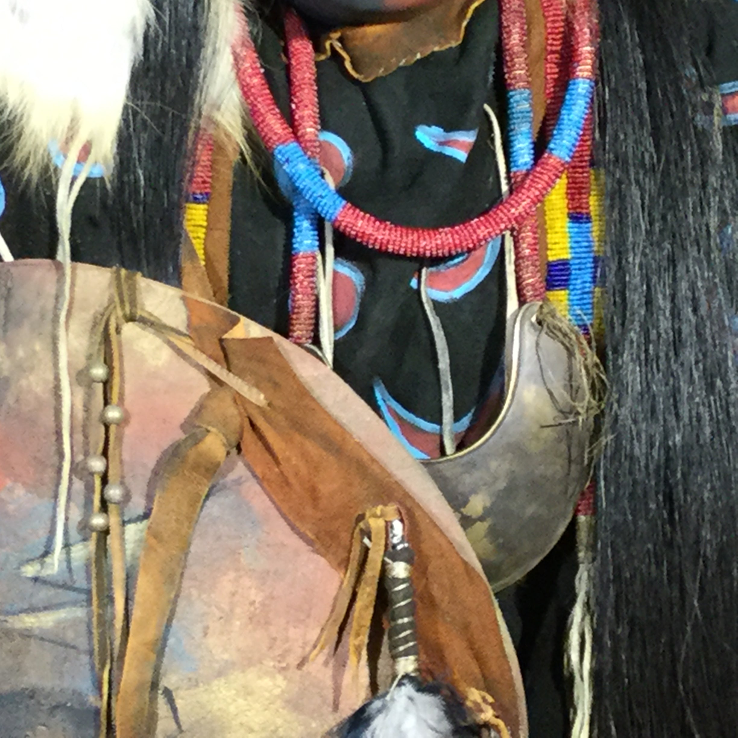 Great White Spirit II Native American Style Spirit Mask by Cindy Jo Po