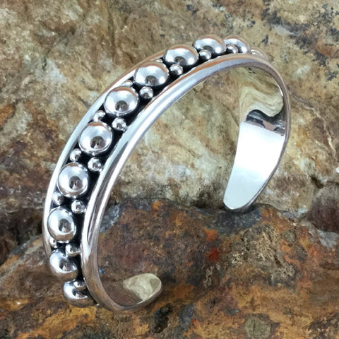 Sterling Silver Bracelet by Artie Yellowhorse