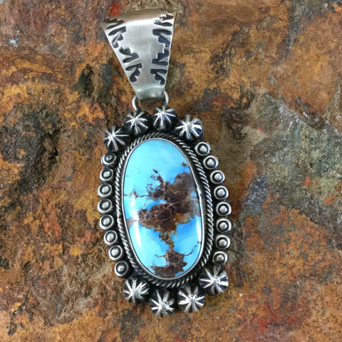 Golden Hill Turquoise - Native American Jewelry - Sterling Silver | 2